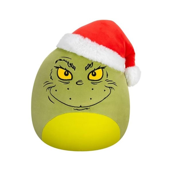 Squishmallows Official Green Grinch - Ultra Soft Stuffed Plush Toy (10 Inch Grinch)