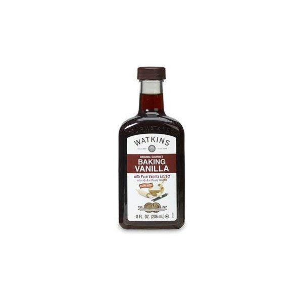 Watkins Original Gourmet Baking Vanilla Extract 8 ounces (With Pure Vanilla Extract)