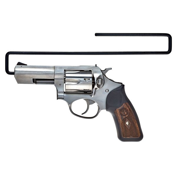 SnapSafe PVC Coated Handgun Hangers for Shelf (4-Pack) | Instantly adds storage and organization to The existing shelves
