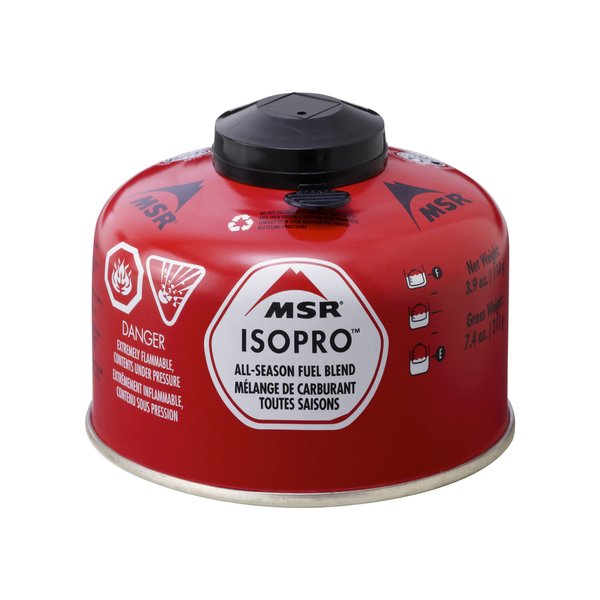MSR IsoPro Fuel Canister for Backpacking and Camping Stoves, 8oz / 227g