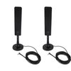 Proxicast 5 dBi External 4G / LTE Magnetic Antenna for AT&T Nighthawk M5 / MR5100, M1 / MR1100, Velocity 2, Verizon Jetpack 8800L & Others MiFi Hotspots w/ TS9 Connector - 2 Pack (ANT-120-007-TS9-2PK)