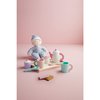 Mud Pie Kids Wood Tea Party Set; Tray: 9" X 6"