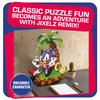 Jixelz Remix Sonic The Hedgehog Craft Kit - Chillin' Sonic - No Heat or Glue Required - STEM Building Toys - Pixel Art for Desk, Bedroom, or College Dorm Room - 1200+ Pieces - Ages 8 Years and Up