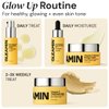 Gleamin Vitamin C Treatment Clay Mask - Turmeric Clay Face Mask Skin Care, Deep Cleansing Pores - Facial Improves Uneven Tone, Post-Blemish, Visibly Brighten, Scarring and Texture - 2.5 Oz