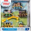Thomas & Friends Diecast Vehicle Set Construction Crew 5 Push-Along Toy Train Engines for Preschool Kids Ages 3+ Years