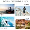 Willit Men's Sun Shirts UPF 50+ Protection Hoodie Rash Guard Shirt SPF UV Shirt Long Sleeve Fishing Outdoor Lightweight Orange XL