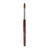 Rolabling Professional Red Wooden Nail Brush Kolinsky Sable Hair Nail Tool Acrylic Nail Art Brush (Size 12)