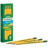 Ticonderoga My First Wood-Cased Pencils, Pre-Sharpened, 2 HB, Yellow, 12 Count
