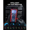AstroAI Digital Multimeter Tester TRMS 20000 Counts with Higher Resolution Auto-Ranging Voltmeter; Accurately Measures Voltage Current Resistance Diodes Continuity Duty-Cycle Capacitance Temperature