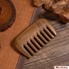 Moreinday Wooden Comb Pocket Comb Wide Tooth Comb Hair Comb Detangler Sandalwood Comb for Hair for Men Women
