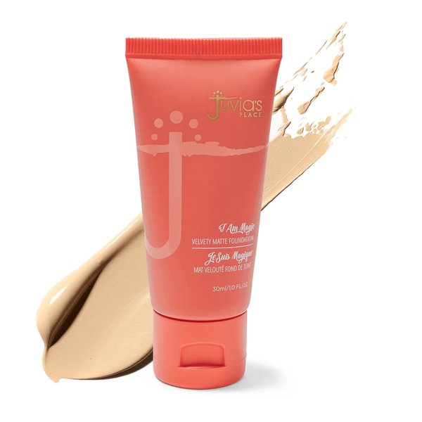 Juvia's Place I Am Magic Velvety Matte Liquid Foundation 720 - Bali - Very Light w/Neutral Undertone, Makeup Foundation Full Coverage, Lightweight, Long Wear, Velvety Matte Finish