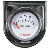 Actron Bosch SP0F000048 Style Line 2" Electrical Fuel Level Gauge (White Dial Face, Chrome Bezel)
