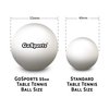 GoSports 55mm XL Table Tennis Balls 12 Pack - Jumbo Table Tennis Balls for Training or Other Toss Games
