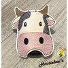 Cow Hand Sanitizer and/or Lip Balm Holder
