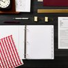 Avery EcoFriendly Recycled Dividers for 3 Ring Binders, 8-Tab, White Tabs, Index Maker Print and Apply Clear Label Strip, 5 Sets for 40 Binder Dividers Total (11581)