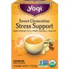 Yogi Tea Sweet Clementine Stress Support Tea, USDA Certified Organic, Non-GMO, 16 Tea Bags per Pack (6 Packs)