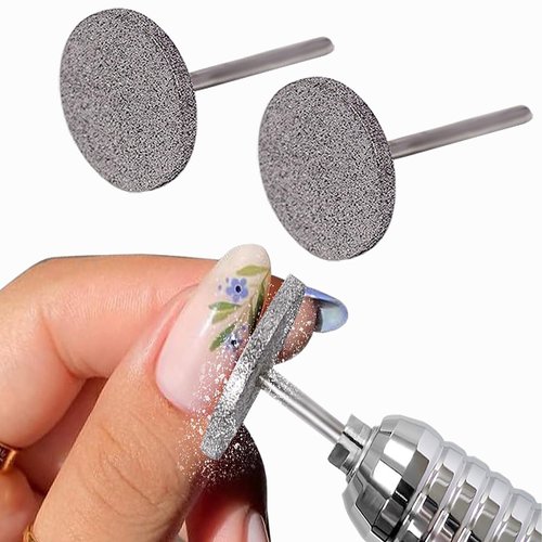 Sanding Disc Nail Drill Bits Replacement,2 Sets Paper Electric Nail Drill Bits Head with Sanding Paper for Nails Dead Skin Manicure Tools Nail Bits Foot Callus Remover Pedicure Supplies