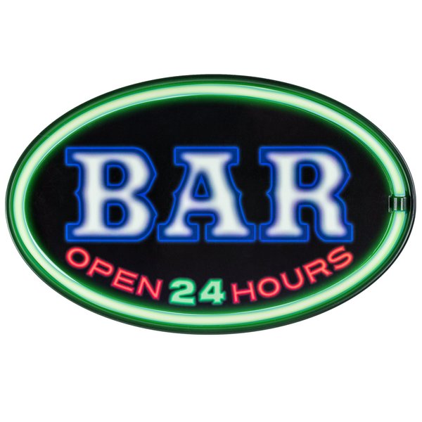 Big Daddy's Garage - Reproduction Vintage Advertising Marquee Sign - Battery Powered LED Neon Style Light,Plastic- 17 x 10 x 3 Inches
