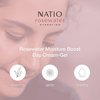 Natio Rosewater Moisture Boost Day Cream-Gel, 2.5 oz - Face Cream with Shea Butter - Face Lotion with Rosewater - Face Moisturizer for All Skin Types