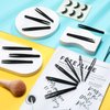 24 Pieces Eyebrow Tweezers Stainless Steel Slanted Tip Tweezers Facial Hair Eyebrow Precision Tweezers for Men and Women