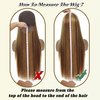 CLong Highlight Ombre Lace Front Wig Human Hair, 13x4 Straight 4/27 Honey Blonde HD Lace Front Wig Human Hair Pre Plucked 150% Density Colored Lace Front Wigs for Black Women 22Inch