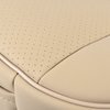 EDEALYN Luxury PU Leather Car Seat Cover Protector Front Car Seat Cover Seat Bottom Cover Single Seat Cover-Compatible with 90% Vehicles (Width 20.8× Deep21 × Thick 0.2 inch) (Beige)