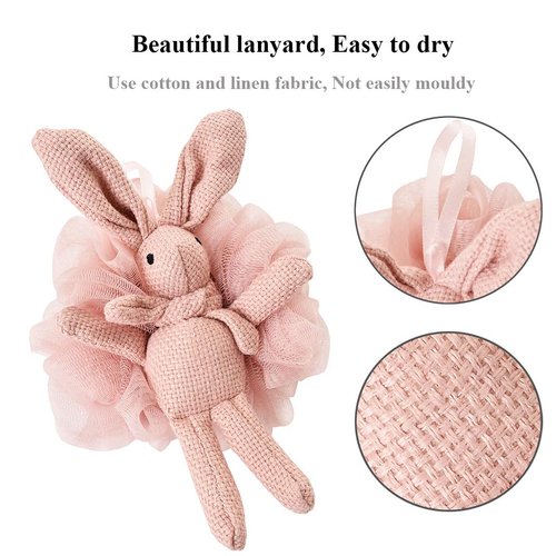 Bath Sponge Shower Loofah Sponge Travel Kids Loofahs for Shower Bath Loofah Pack Sponges for Bathing