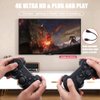 YoimJoyFun Wireless Retro Game Console,Game Stick Built in 30000Games, 42+ Emulators, Dual Wireless Controllers, Plug & Play Video Game Consoles