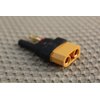 3drcparts Male 4mm HXT to Female XT-90 XT90 Battery Adapter