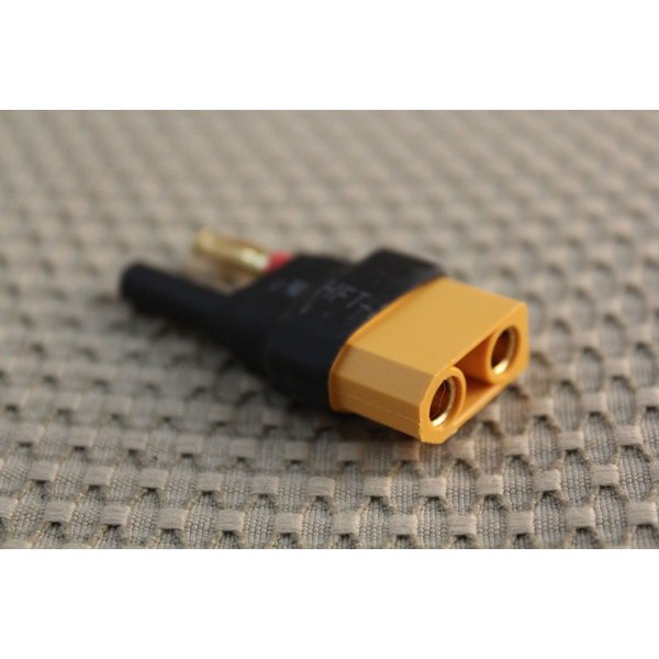 3drcparts Male 4mm HXT to Female XT-90 XT90 Battery Adapter