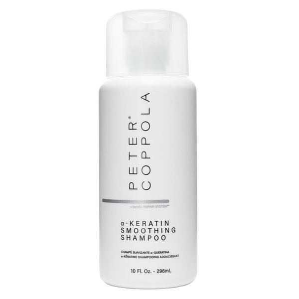 PETER COPPOLA A-keratin Smoothing Shampoo - Sulfate Free Shampoo Infused With Argan Oil, Avocado, And Hydrolyzed Keratin Smooths, Softens, & Hydrates Thick, Coarse, Frizzy Hair (10 Fl Oz)