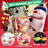 ZMLM Christmas Scratch Art Party Favors: 16 Pack Rainbow Scratch Art Notebook Bulk Scratch Art for Kids Birthday Party Favors Girls Boys Christmas Gifts Toy Scratch Pads Classroom Prizes
