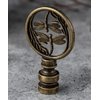 2 Packs Lamp Finial Cap Knob, Dragonfly Design Lamp Decoration for Lamp Shade, Antique Brass, 1-3/8 Inches
