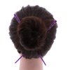Set of 2 Hair Sticks with 3 Diamonds Chopsticks - Purple