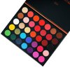 35 Color Studio Eyeshadow Palette, Pop Makeup Inner Artist Matte Shimmer Luminous Velvet Texture Pressed Colors Powder Creamy Eye Shadow Blendable Natural Makeup Palette
