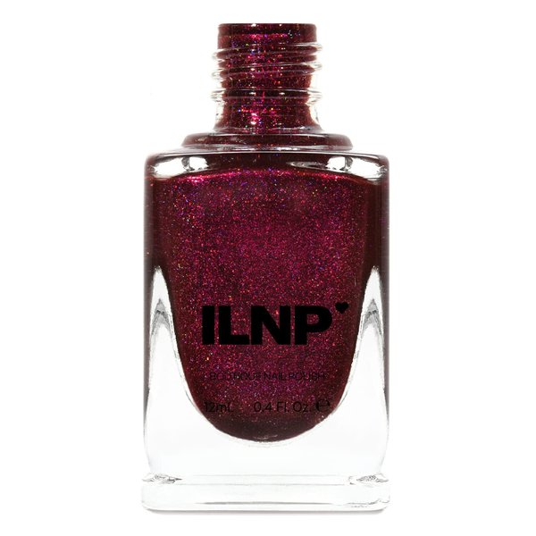 ILNP Showtime - Deep Raspberry Holographic Nail Polish