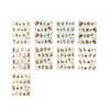 ALLYDREW Christmas Water Slide Nail Art Decals Water Transfer Nail Decals (44 sheets/Over 800 decals)