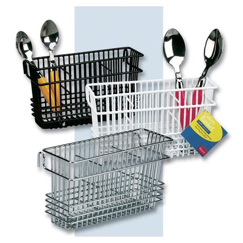 Better Houseware Utensil Drying Rack - 3 Compartment (White)