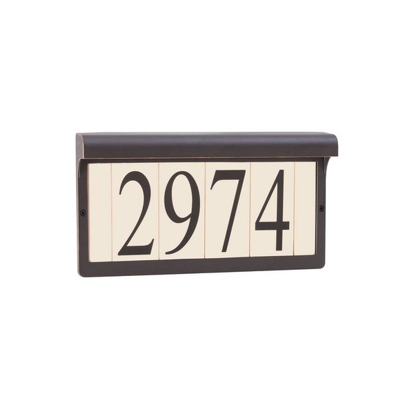 Sea Gull Lighting 9600-71 Address Light Fixture, Antique Bronze