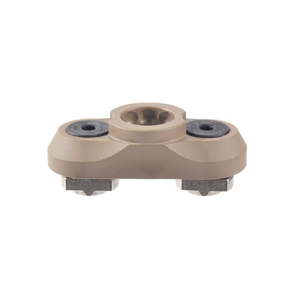 JIALITTE Swivels Stud Mount Base Adapter for Mlok Rail System (Sand)