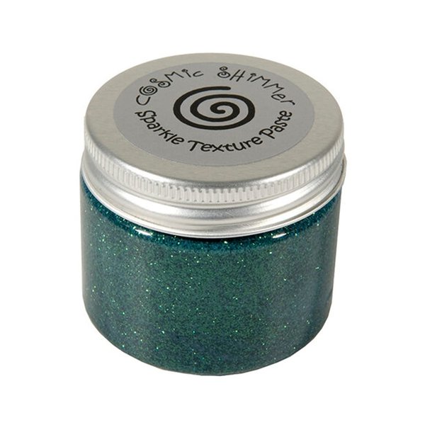Cosmic Shimmer Sparkle Texture Paste, Holly Green