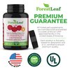 ForestLeaf D-Mannose Defense 1000mg - D Mannose with Cranberry, Hibiscus and Vitamin C - for Urinary Tract Health and Cleanse, Urinary Pain & Bladder Control - 120 Veggie Capsules