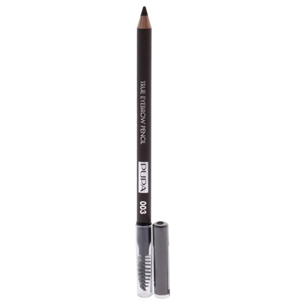 PUPA Milano True Eyebrow Pencil Pencil - Shape And Define Natural Looking Eyebrows - Fill And Volumize For Beautiful Thick Brows - Sculpt Arches With Smooth Precision - 003 Dark Brown - 0.038 Oz