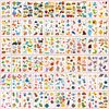 Partywind 168 Sheets (2000 Styles) Kids Temporary Tattoos for Party Supplies, Fake Tattoo Stickers with Unicorn/Dinosaur/Mermaid/Pirate for Boys and Girls, Birthday Gifts Games for Party