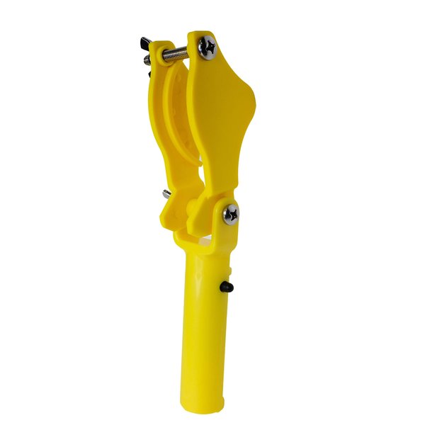 Swimables Algae Gone Swimming Pool Tablet Holder - Algae Stain Remover Tool for Pool Maintenance - for 3 Inch Tablets Yellow