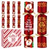 10PACK Christmas Party Favor 10‘’ No-Snap Table Favors with Prize Joke Gifts for Adults Kids Party Supplies Dinner Decorations British English Holiday Games Red