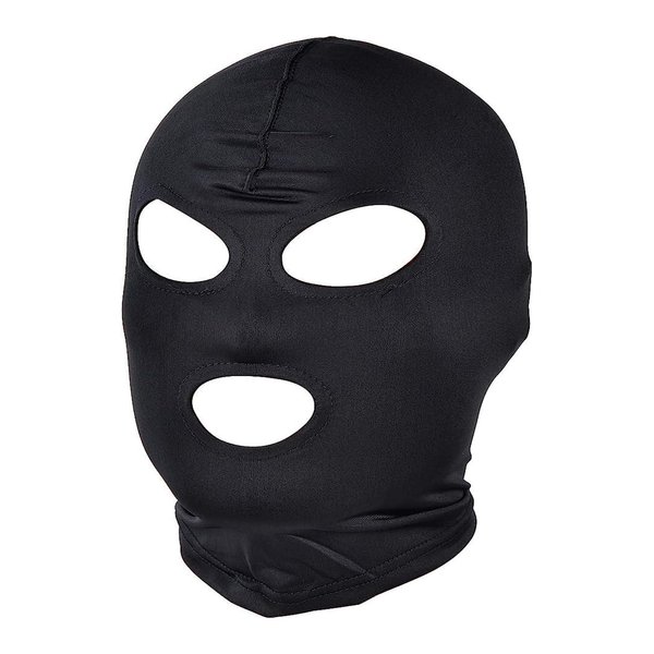 Soochat Full Cover Spandex Zentai Hood Mask Elastic Breathable Open Eyes And Mouth Cosplay Halloween Costume Hood Mask