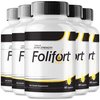 (5 Pack) Folifort Extra Strength Hair Growth Supplement, 300 Capsules - Advanced Hair Loss Support for Fuller, Thicker Hair