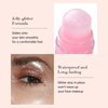 Roll-on Holographic Body Glitter Gel,Dazzling Eyeshadow Highlighter for Face and Body Shimmer Makeup,Holographic Glitter Makeup,Holiday Rave Party Accessory,Multi-Purpose Makeup Glitter Gel(03+06+08)