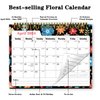 Small Desk Calendar 2024, Monthly Desktop Calendar, DEC. 2023 - JAN. 2025, 8" x 6", Standing Flip Calendar with To Do List Page, Your Personal Daily Planner Calendar for Home Office Desk, Floral 01